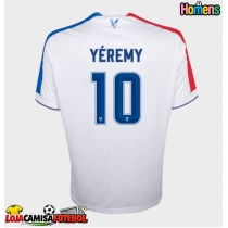 Camisa de Futebol Crystal Palace Yeremy Pino #10 Equipamento Alternativo 2025-26 Manga Curta